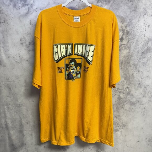 Vintage Y2K Mac Dre Gin'N Juice Smoov Mofo T Shirt Mens XXL 25.5x30.5 - Picture 2 of 7